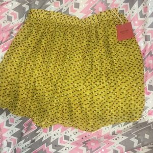 Mustard Skirt